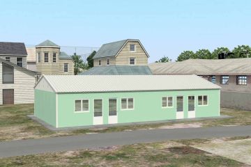 117 m² Moduláris szállásegység