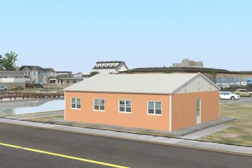 91 m² Moduláris szállásegység