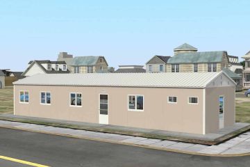 86 m² Moduláris szállásegység