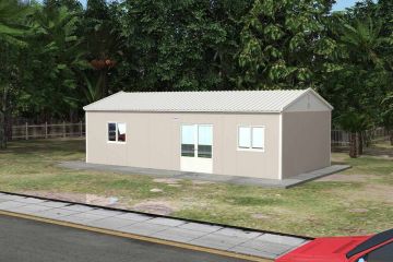 53 m² Előgyártott Etkezde Epület