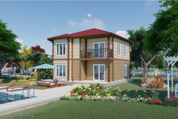 138 m² Acélvázas ház