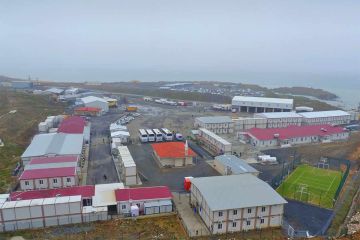 Isztambul 3. repülőtéri előregyártott adminisztratív iroda projektje